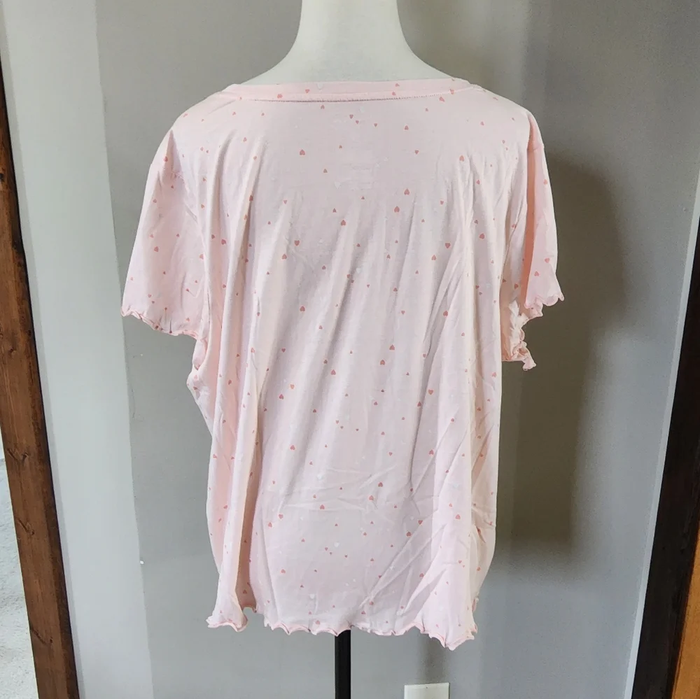 LC Lauren Conrad plus size summer pajama shorts set women's plus size 2X